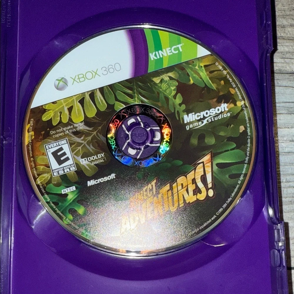 Kinect Adventures for Xbox 360 - Purple Case